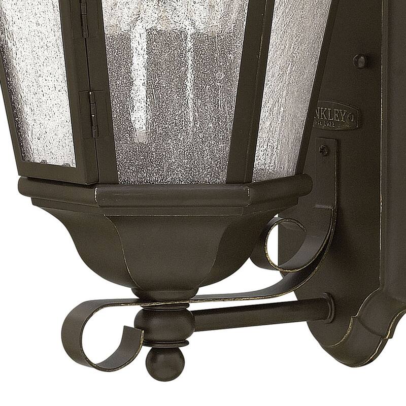 Hinkley Lighting 3 Light 21" Height Outdoor Lantern Wall Sconce from