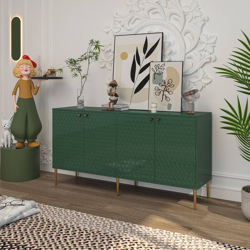 four-door cabinet