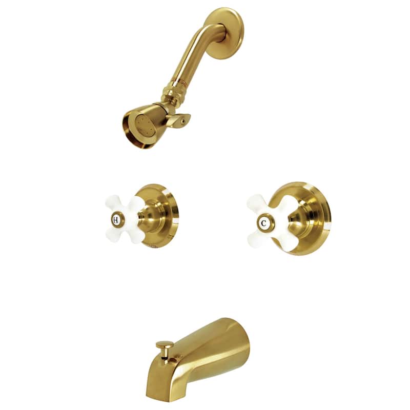 Magellan Tub and Shower Faucet - Brushed Brass