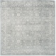 preview thumbnail 41 of 76, SAFAVIEH Evoke Adele Vintage Oriental Distressed Rug 6'7" x 6'7" Square - Silver/Ivory