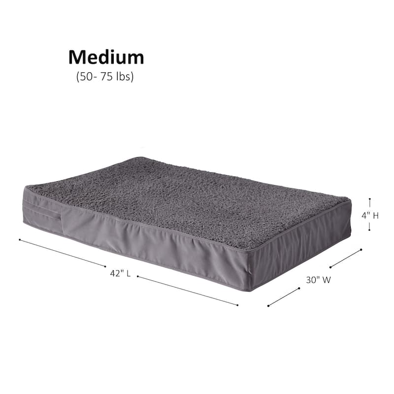 Happy Hounds Oscar Orthopedic Sherpa Dog Bed