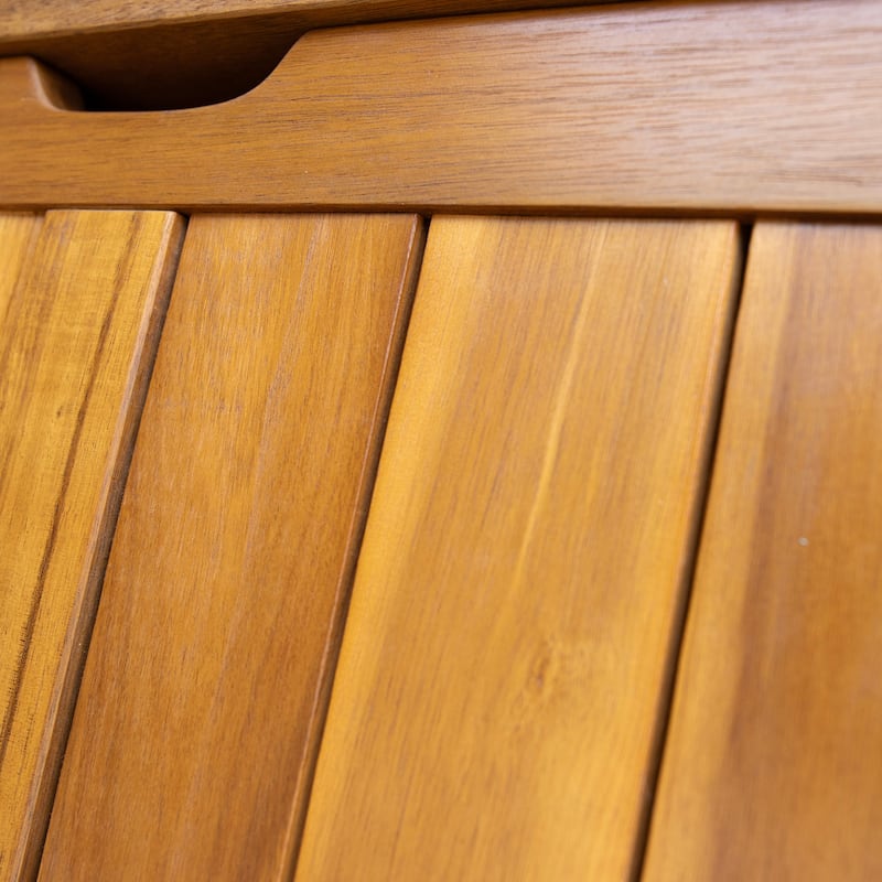 Alberta Outdoor Acacia Wood 100 Gallon Storage Deck Box by Christopher Knight Home