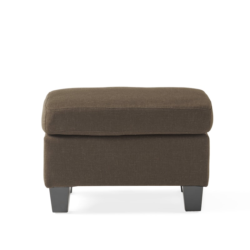 1PCS Fabric Ottoman
