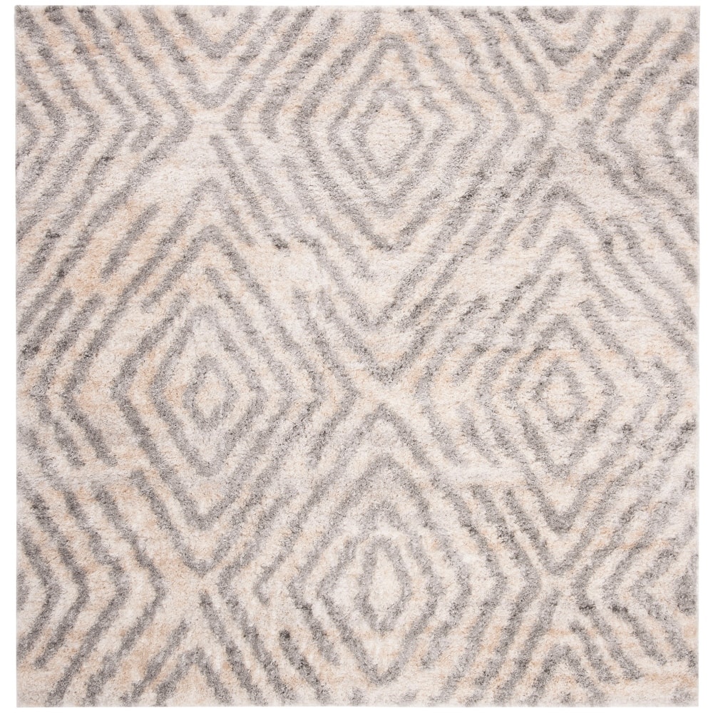SAFAVIEH Berber Shag Nobuyo Moroccan 1.2-inch Thick Rug