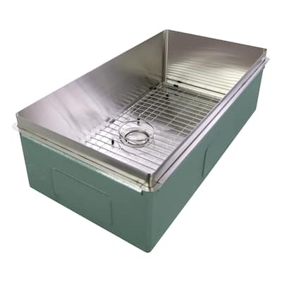 Transolid TRS_RSS321710 Rimless 32" Undermount Single Basin Kitchen