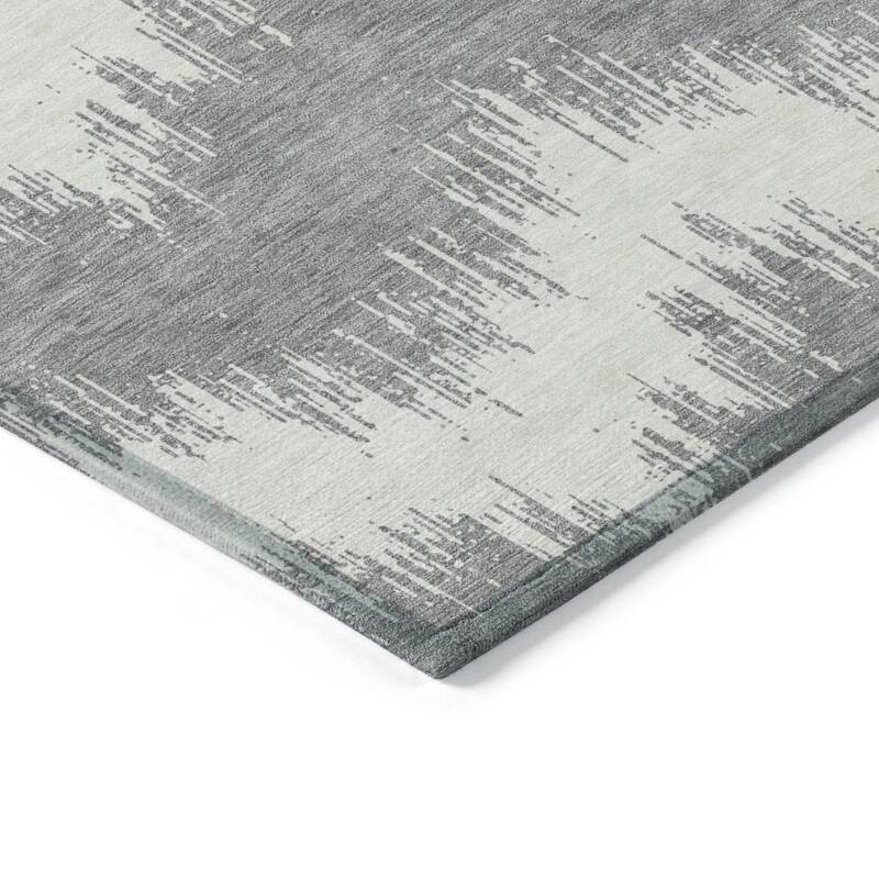 HomeRoots Chevron Transitional Rectangle Outdoor Rug