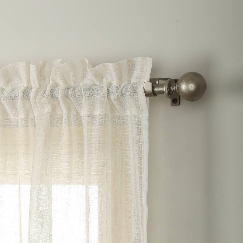 Nanshing Turner Rod Pocket Kitchen Curtain Valance & Tiers Set