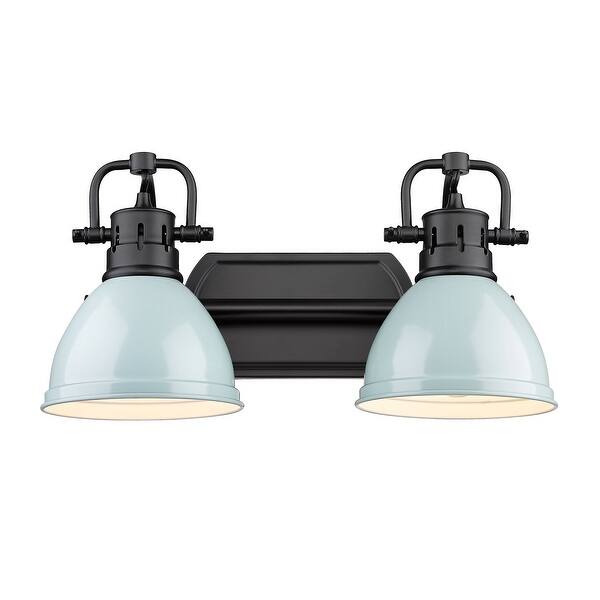 slide 2 of 2, Duncan 2 Light Bath Vanity - 16.5"x8.5"