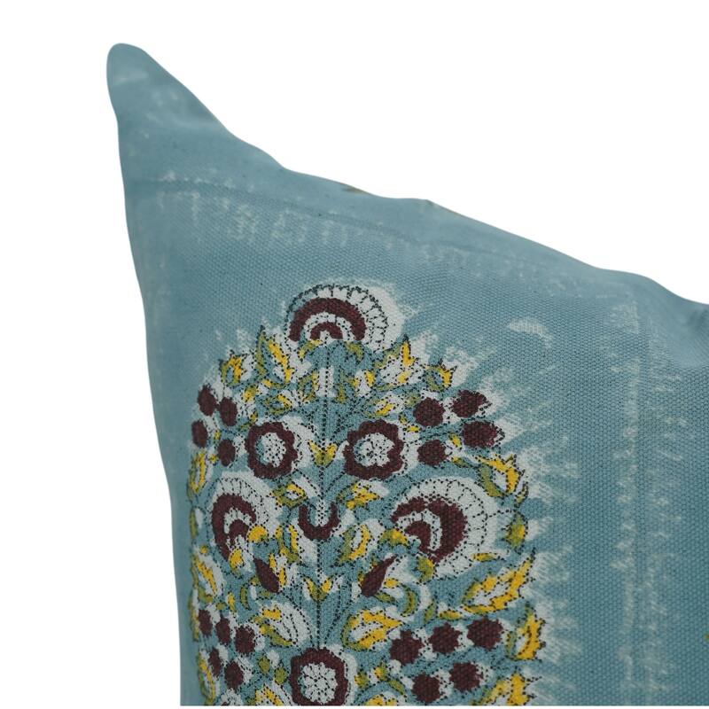 Cotton Bohemian Block print pillow Cover Guldasta