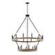 preview thumbnail 36 of 80, Acroma 20-light 40In Farmhouse Wagon Wheel Chandelier