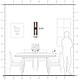 preview thumbnail 12 of 10, Dimmable LED Wall Sconce - Matte Black T-Shaped Frosted Acrylic - 5 x 18 Inch(WxH)