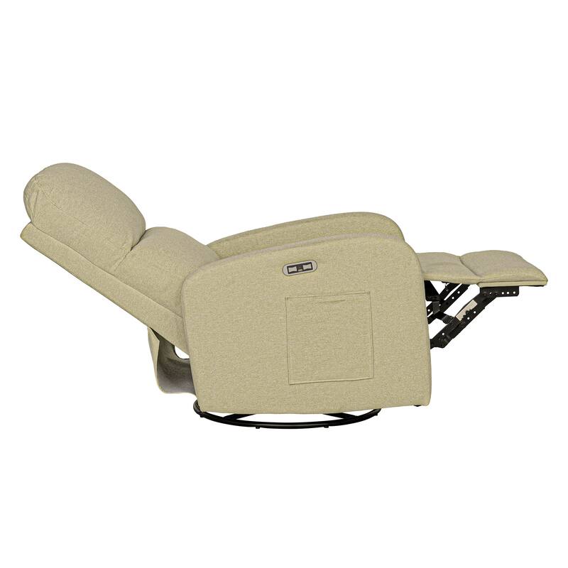 INK+IVY Dakota Power Recliner 3-in-1 with Swivel, Glider, USB Ports