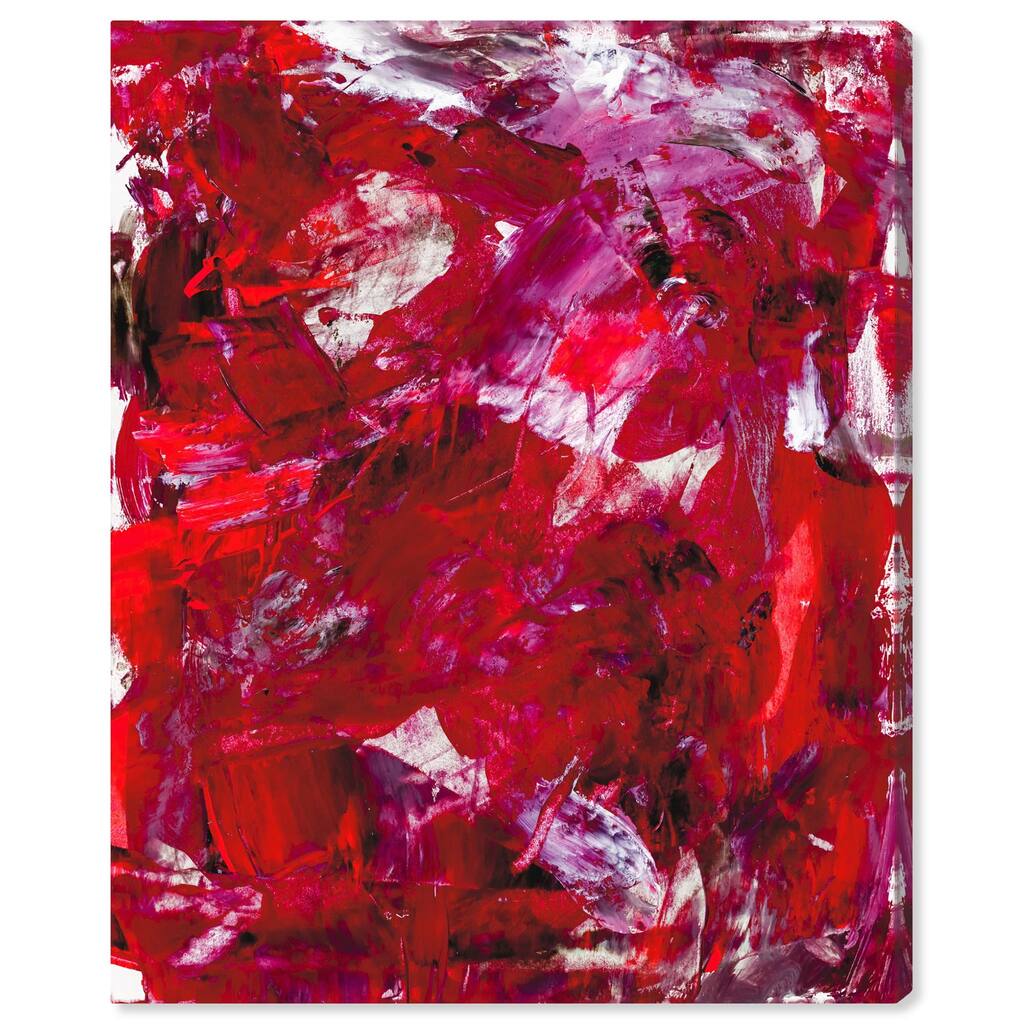 Eruption of Red II Canvas by Art Remedy, Gallery Wrapped