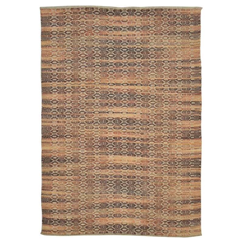 Pituv Geometric Modern Woven Area Rug By HomeRoots