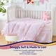 preview thumbnail 4 of 3, Sweet Home Collection Floral 4-Piece Nursery Baby Crib Bedding Set
