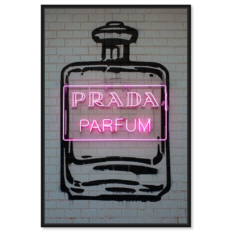 Fragrance Frame Canvas by Art Remedy - Black - 20" x 30"