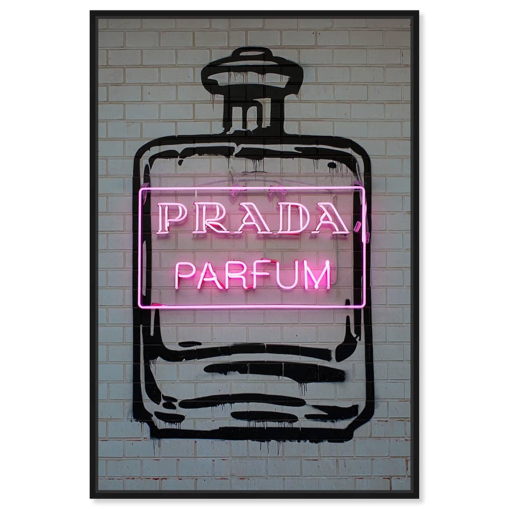 Fragrance Frame Canvas by Art Remedy