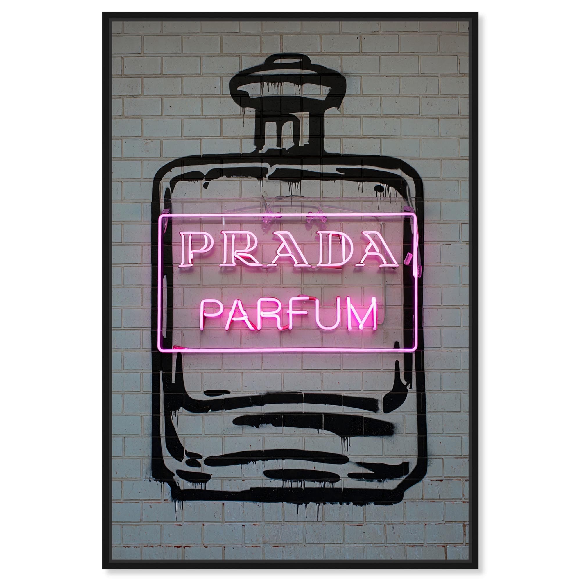 Fragrance Frame Canvas by Art Remedy