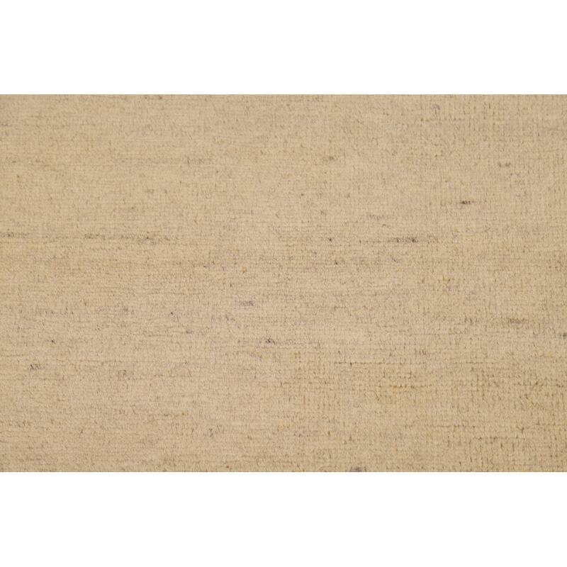 Contemporary Gabbeh Oriental Foyer Rug Hand-Knotted Wool Carpet - 2'7"x 5'10"