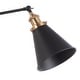 preview thumbnail 40 of 43, Elliot 7" Adjustable Arm Metal LED Wall Sconce, Chrome by JONATHAN Y