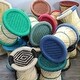 preview thumbnail 6 of 76, Natural Geo Moray Decorative Handwoven Jute Accent Stool
