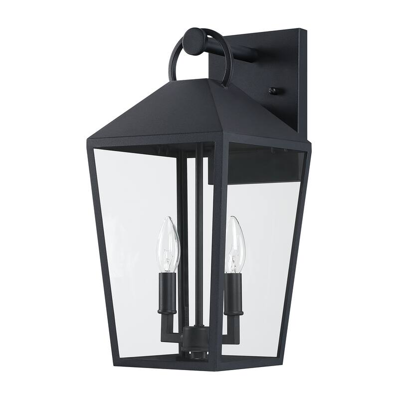 2-Light Outdoor Wall Lantern Sconce