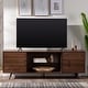 preview thumbnail 2 of 50, Middlebrook Esbo 70-inch Mid-Century Modern TV Console Dark Walnut