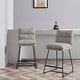 preview thumbnail 12 of 11, Corvus Carson 26-inch Contemporary Counter Stools (Set of 2)