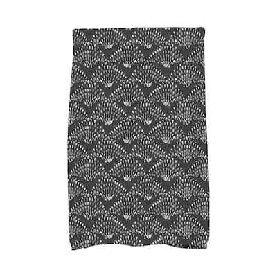 Fan Dance 18 x 30 Inch Geometric Print Hand Towel