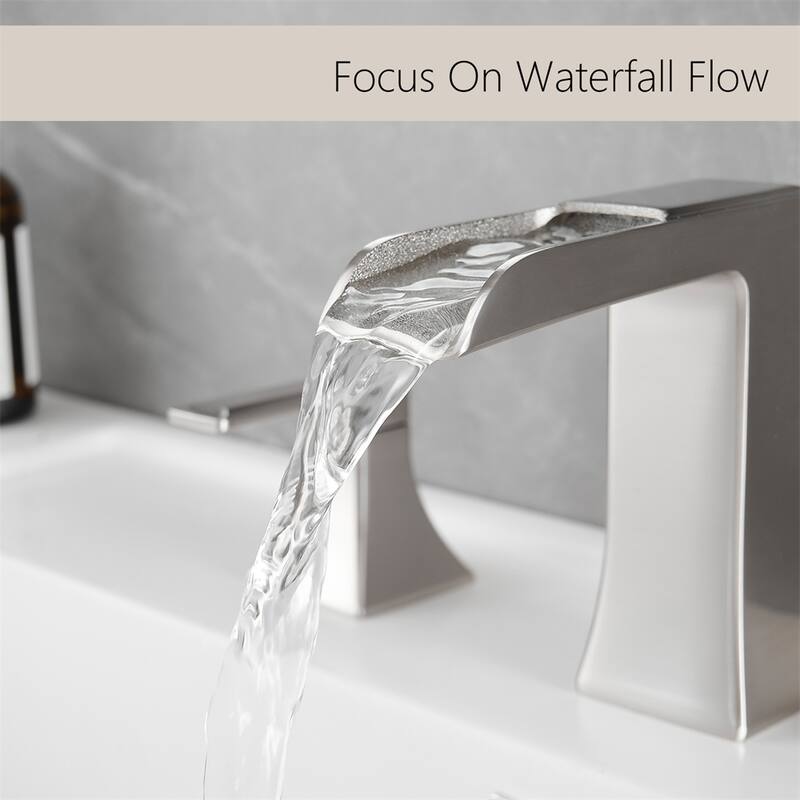 Bathroom Faucets for Sink 3 Hole 8 inch Widespread Sink Faucet