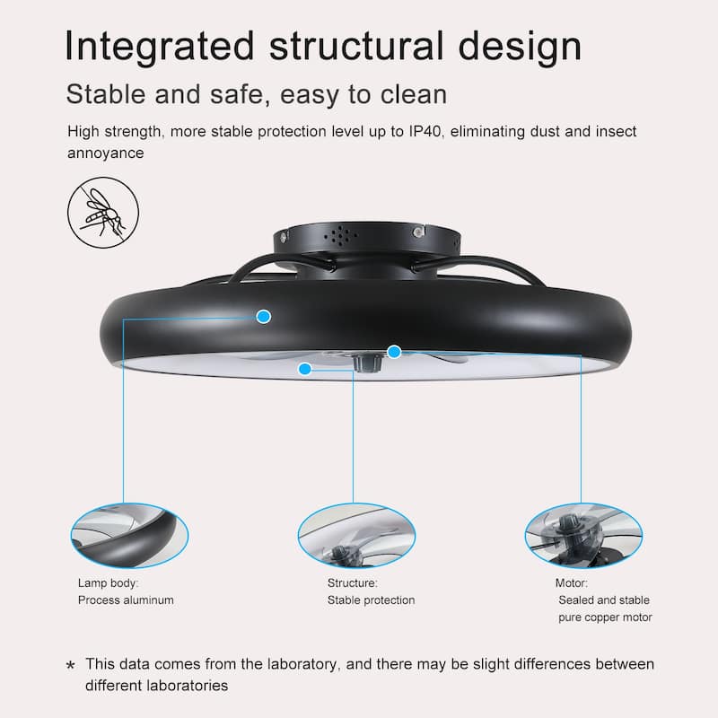 Ceiling Fan with Lights Dimmable LED Modern Ceiling Fan With Light