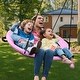 preview thumbnail 6 of 22, Trekassy 700lbs 40" Round Tree Swing with Handles for Kids 900D Oxford Waterproof 2pcs Tree Hanging Straps