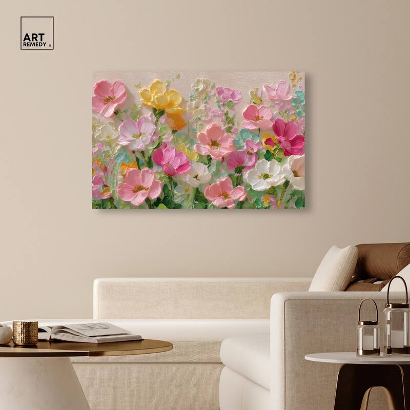 Expressed in Petals I Canvas by Art Remedy, Gallery Wrapped