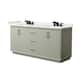 Option Light Green / White Quartz Top / Matte Black