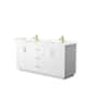 Option White, Gold Trim, Giotto Quartz Top