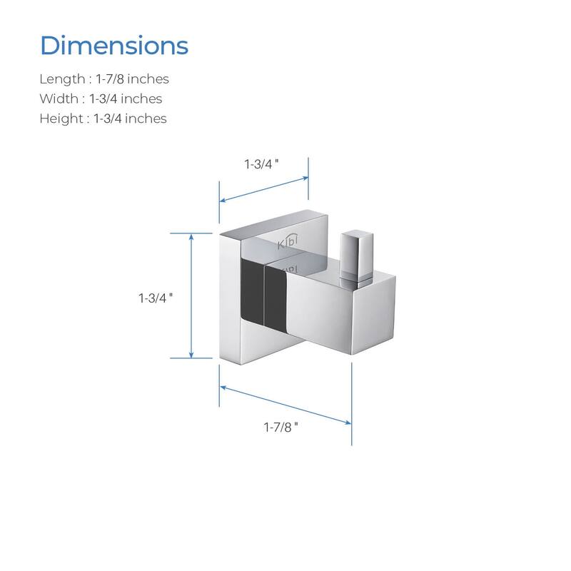 Cube Bathroom Towel & Robe Hook
