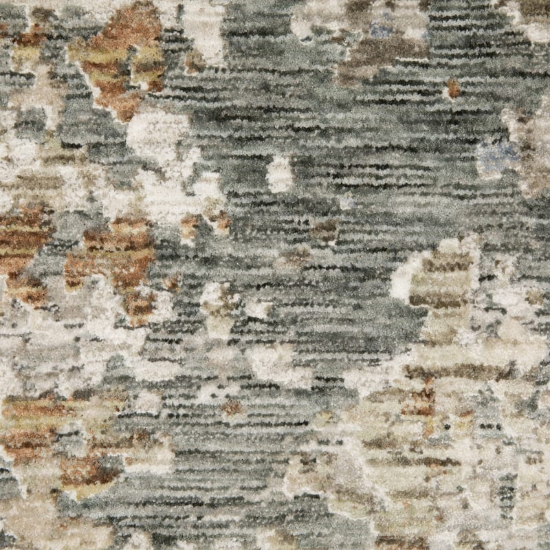Sienna Distressed Abstract Beige/ Multi Area Rug