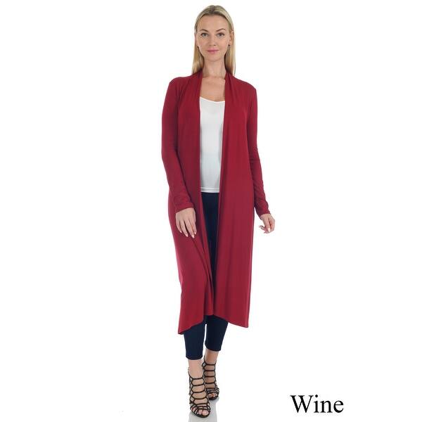 Shop Simply Ravishing Women S Long Sleeve Floor Length Open