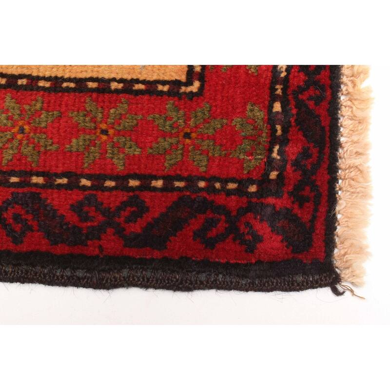 ECARPETGALLERY Hand-knotted Teimani Light Brown Wool Rug - 2'11 x 4'8