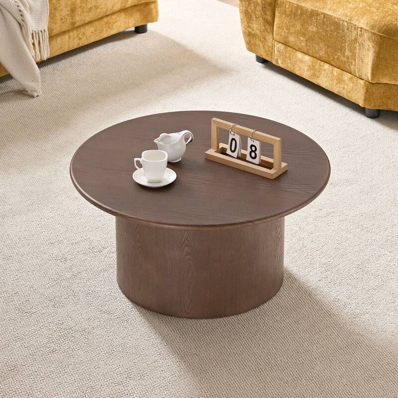 Coffee Table Set of 2 ,MDF Round Coffee Table for Living Room ,Apartment