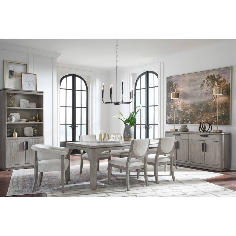 Magnussen Home Braelyn Dorian Grey Server - 70''W x 18''D x 36''H