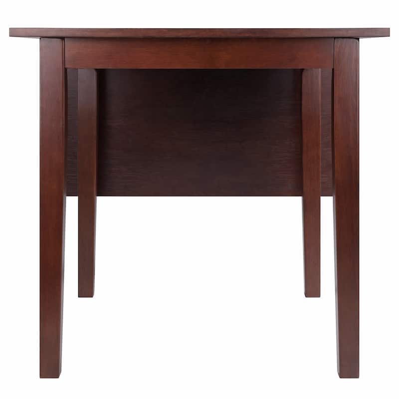 Drop Leaf Dining Table, Walnut - 47.72 x 30.16 x 29.13 inches