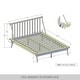 preview thumbnail 30 of 32, CraftPorch Vintage 4-pieces Wooden Bedroom Set