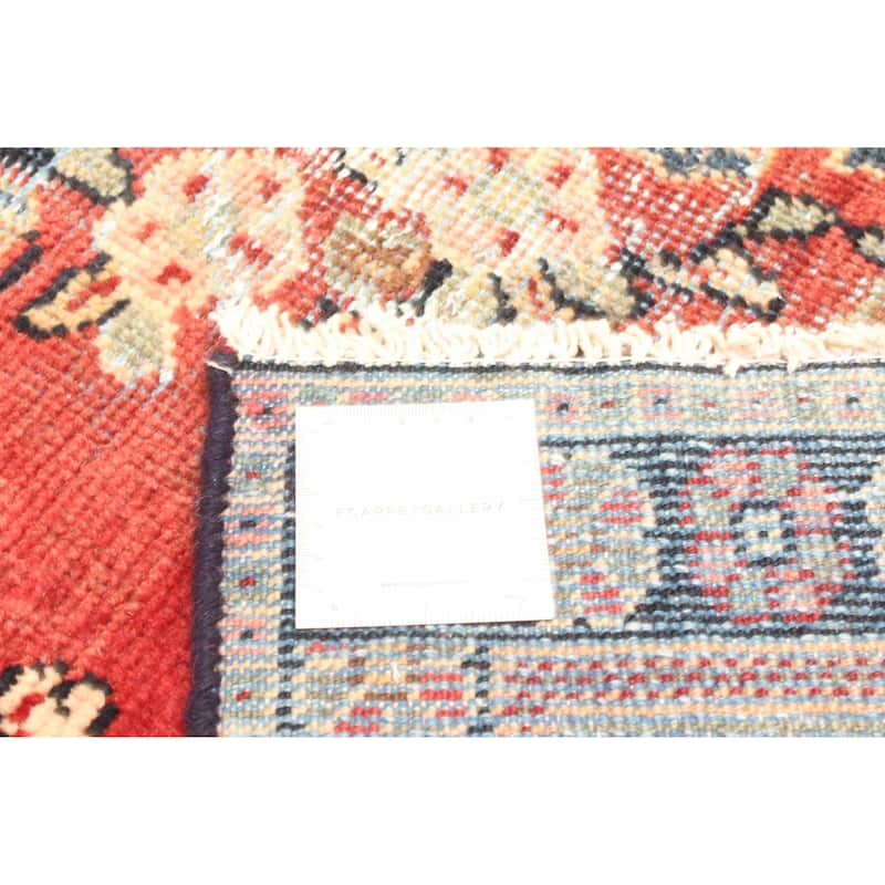 ECARPETGALLERY Hand-knotted Andelz Red Wool Rug - 4'1 x 6'7