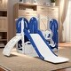 preview thumbnail 9 of 55, Toddler Slide and Swing Set 5 in 1 Blue 1