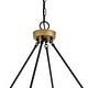 preview thumbnail 10 of 52, Acroma 16 Light 47In Modern Farmhouse Wagon Wheel Chandelier-UL - N/A