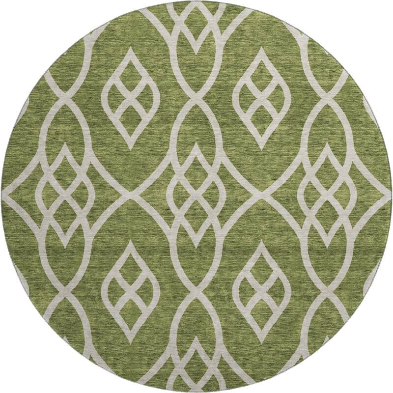 Premium Washable Super Soft Transitional Scroll Mayfield Rug