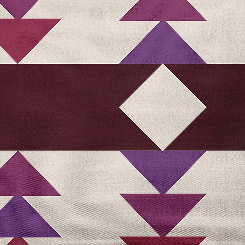 Sagebrush Decorative Throw Pillow - 26" x 26" - Amethyst