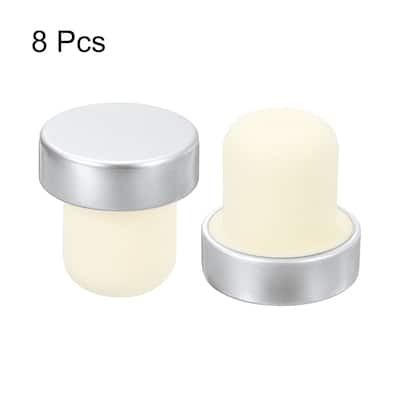 8Pcs T-shaped Stoppers, 0.83inch Cork Wine Stopper Wine Bottle Corks