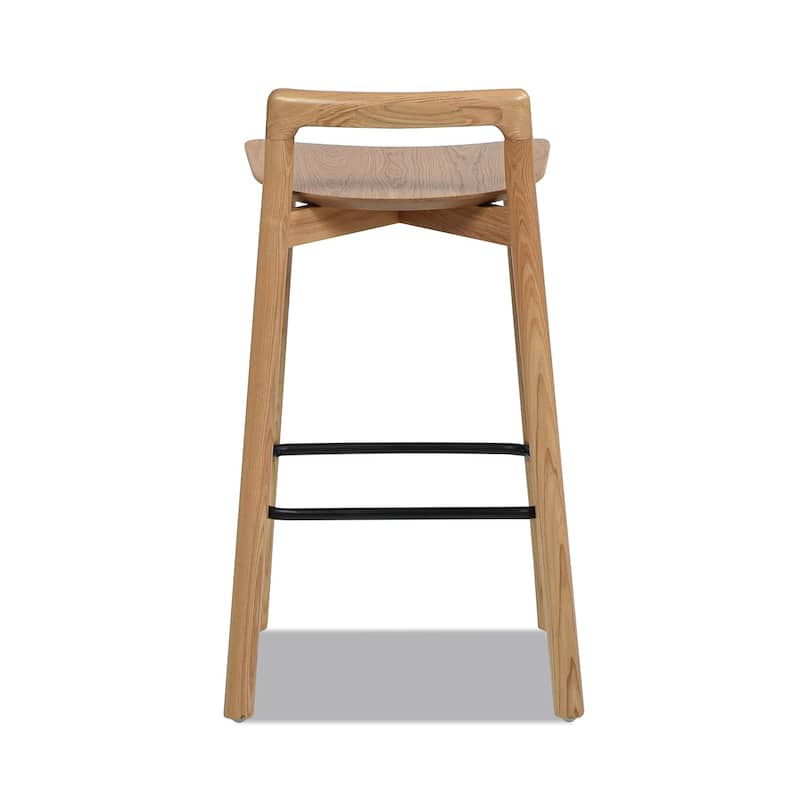 Sven 26.5" Minimalist Low Back Counter Stool